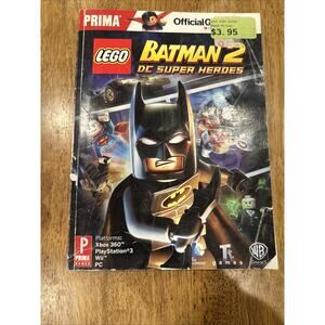 Lego Batman 2: DC Super Heroes Prima Official Game Guide EUC E5